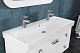 Водолей Мебель для ванной "Астрид 120" белая, 5 ящиков – картинка-12